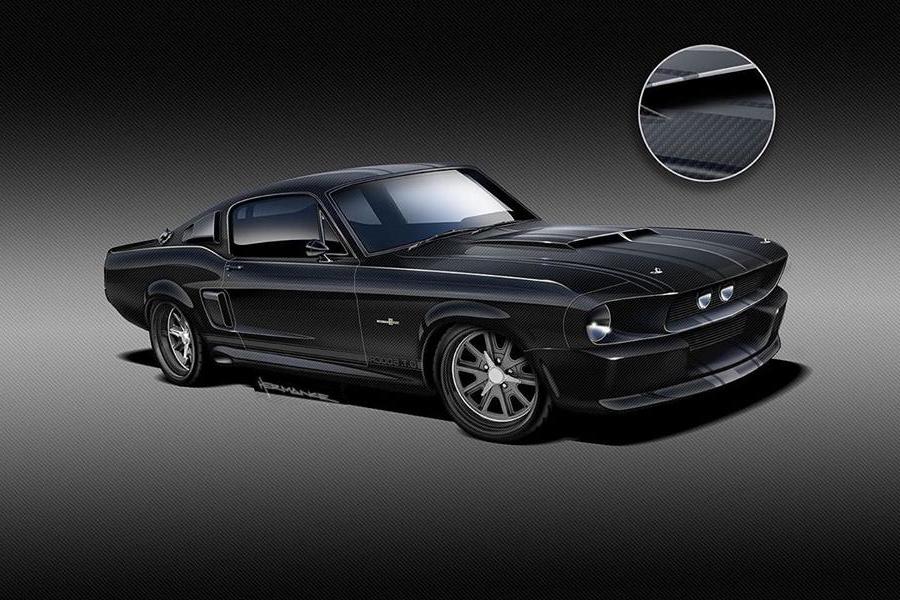 Shelby GT500CR Vollcarbon Karosserie Classic Recreations Speedkore Tuning 3 1