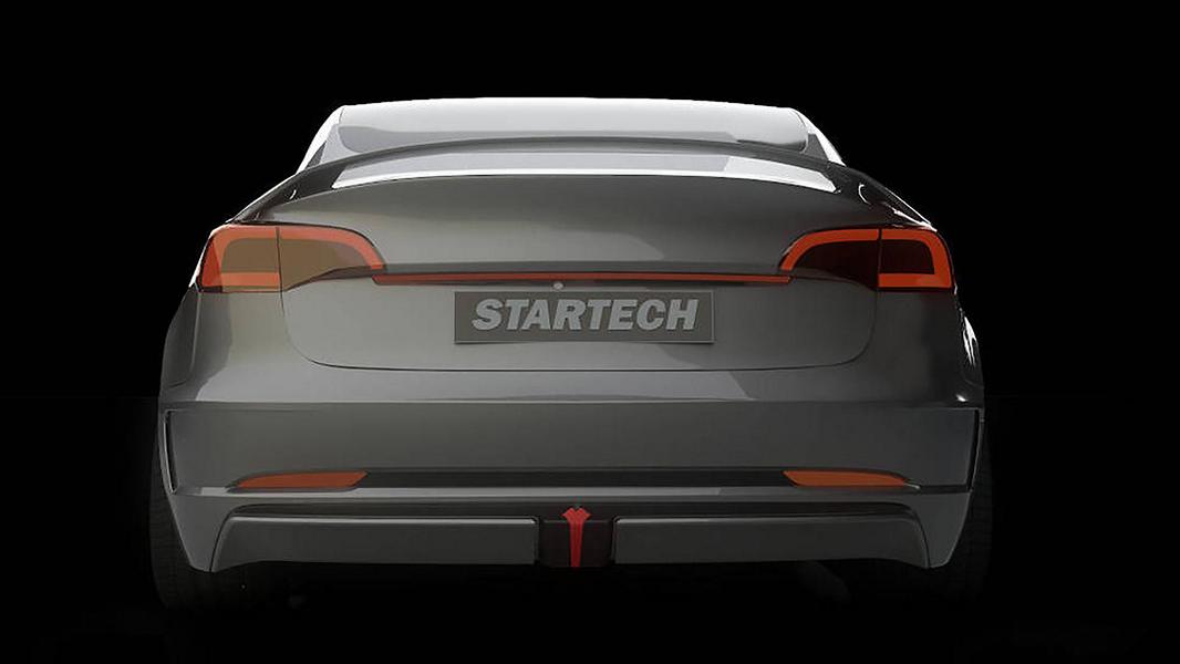 Startech Alufelgen Bodykit Sportfedern Tesla Model 3 Tuning 5 Alufelgen & Bodykit am Tesla Model 3 vom Tuner Startech