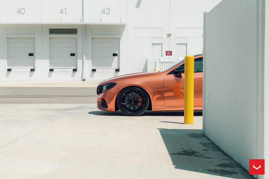 Vossen HF-2 aluminum & foiling on the Mercedes-AMG E53 Coupe