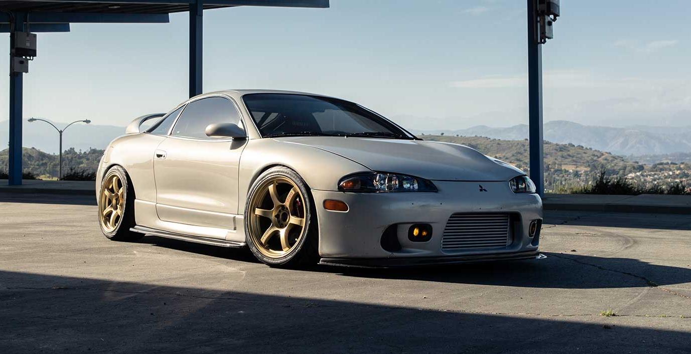 Mitsubishi Eclipse with Evo engine and all-wheel drive - rallying for the road.