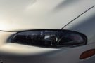 Mitsubishi Eclipse z silnikiem Evo i napędem na wszystkie koła - rajd na drodze.