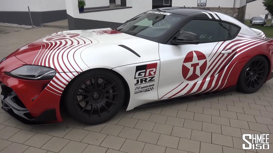 Vidéo: 560 PS Toyota Supra (A90) sur le Nürburgring!