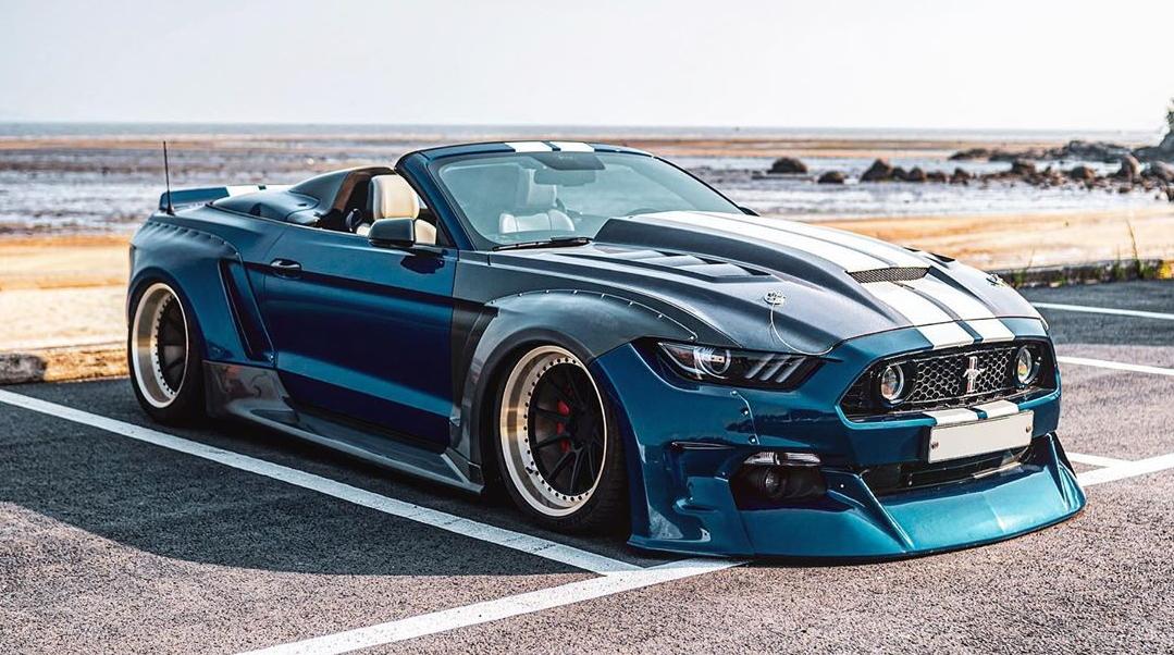 Widebody Ford Mustang „Unicorn” kabriolet o mocy 700 PS!