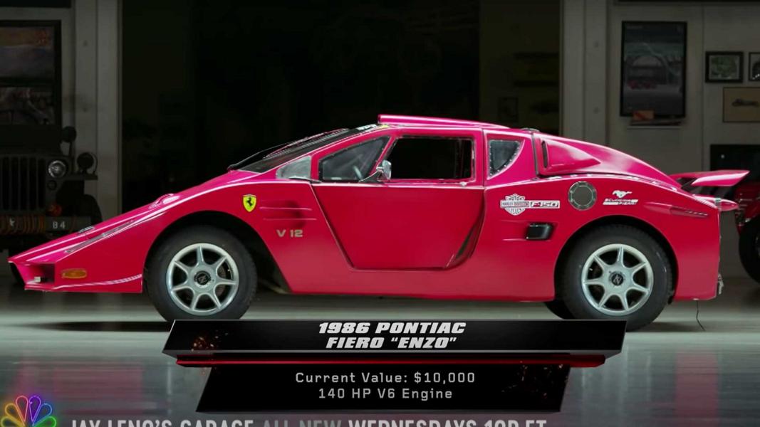 Video: Jay Leno is out and about in a fake Ferrari Enzo!