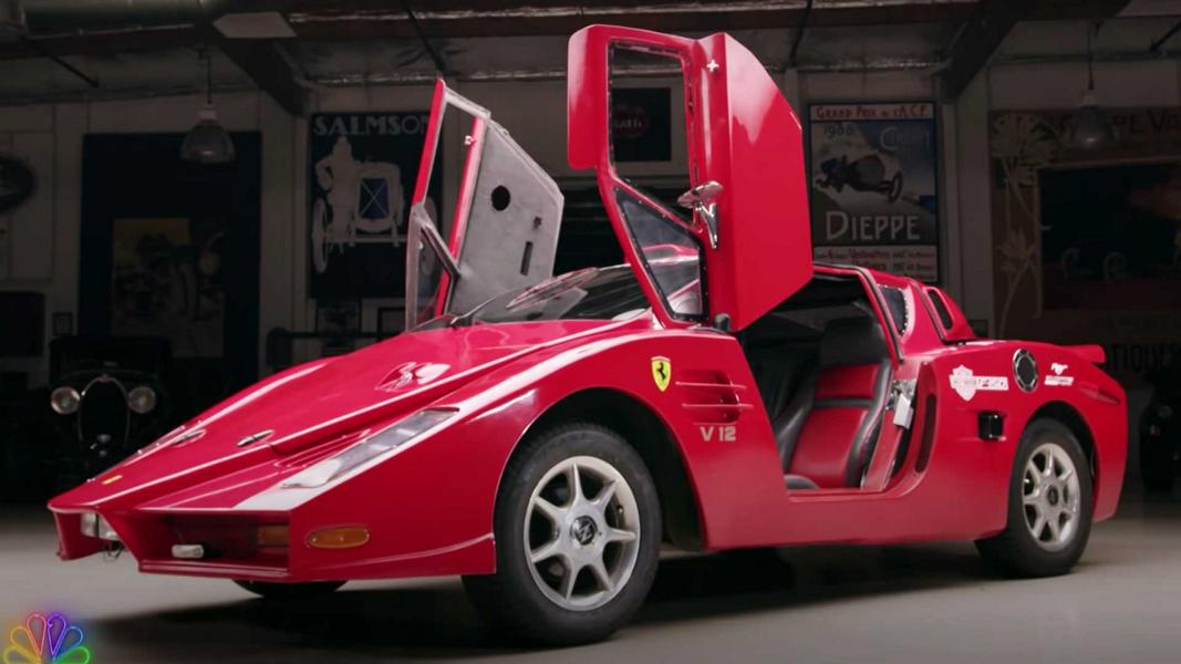 Video: Jay Leno ist unterwegs in einem Fake Ferrari Enzo!