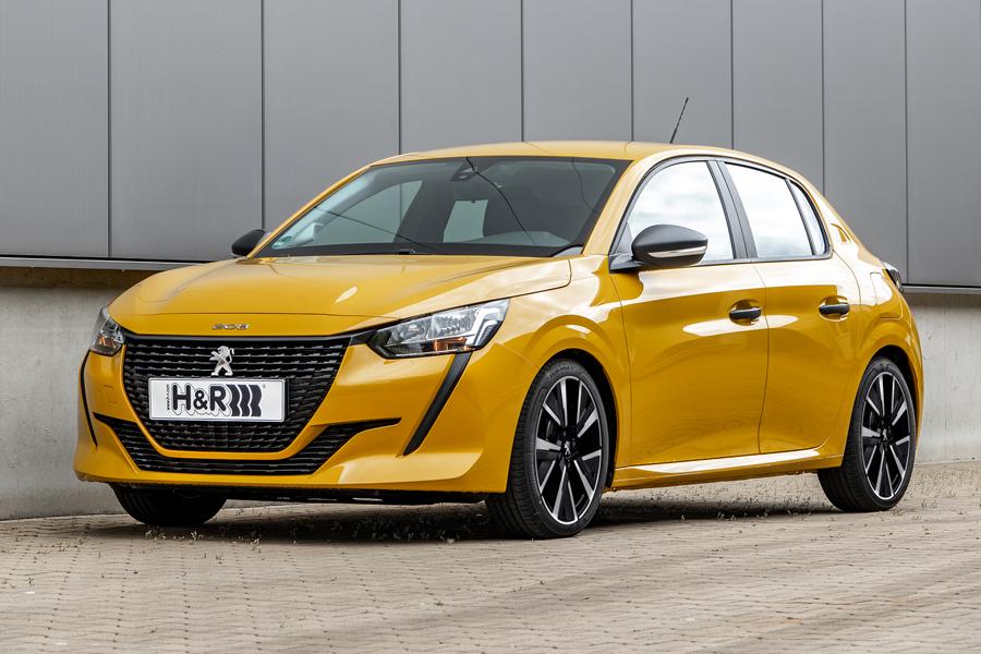 This is how it becomes a city runabout: H&R sport springs for the Peugeot 208