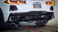 Video: +21 HP Hennessey sports exhaust on the Corvette C8