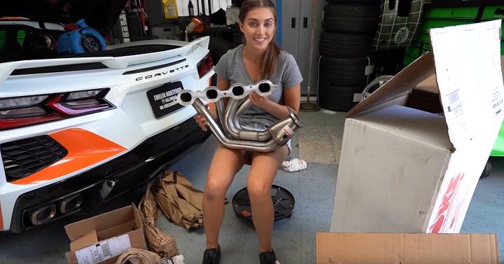 Video: Kooks exhaust header on the Chevrolet Corvette C8!