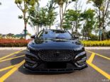 Black is Beautiful - MG 6 in racing style with a bold look.