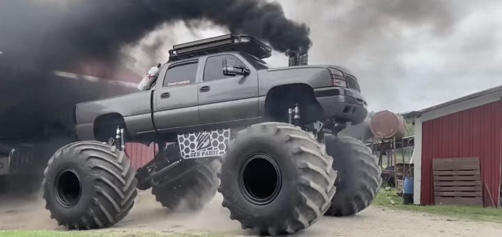 Vidéo: MonsterMax Chevrolet Silverado Diesel dans le test!