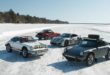 Video: ¡4 x Offroad Safari Posche 911 en un lago de hielo!
