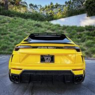 Jaune vif - RDB LA Widebody Lamborghini Urus SUV