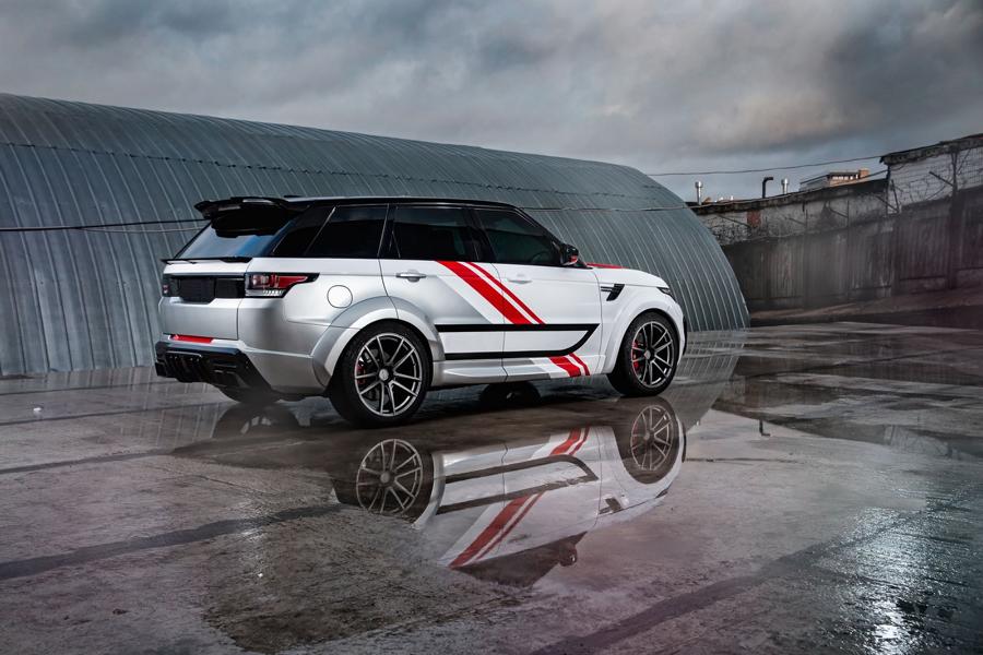 Range Rover Sport avec kit de restyling de SCL Global Concept