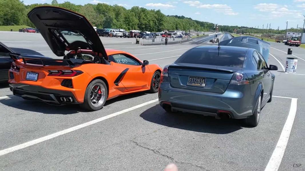 Video: Standard Corvette C8 with 10 seconds time!