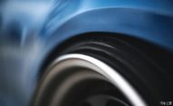 VW Scirocco in Babyblau auf Work Meister L1 3P Alus!