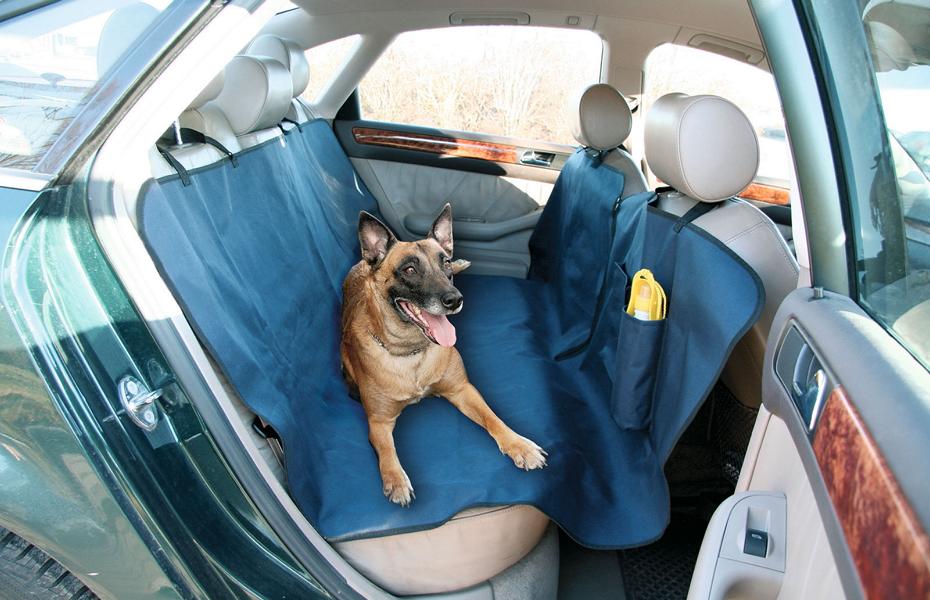 Autoschondecke Autodecke Kofferraumdecke Hund 2 Mit einer Autoschondecke bleibt die Rückbank sauber!