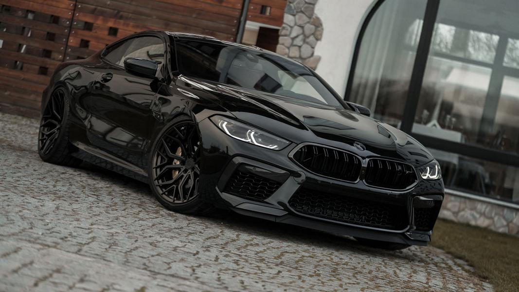 BMW M8 Competition with KW Variant 4 coilover