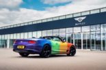 Bentley Continental GT Rainbow Car Wrap 2020 3 155x103
