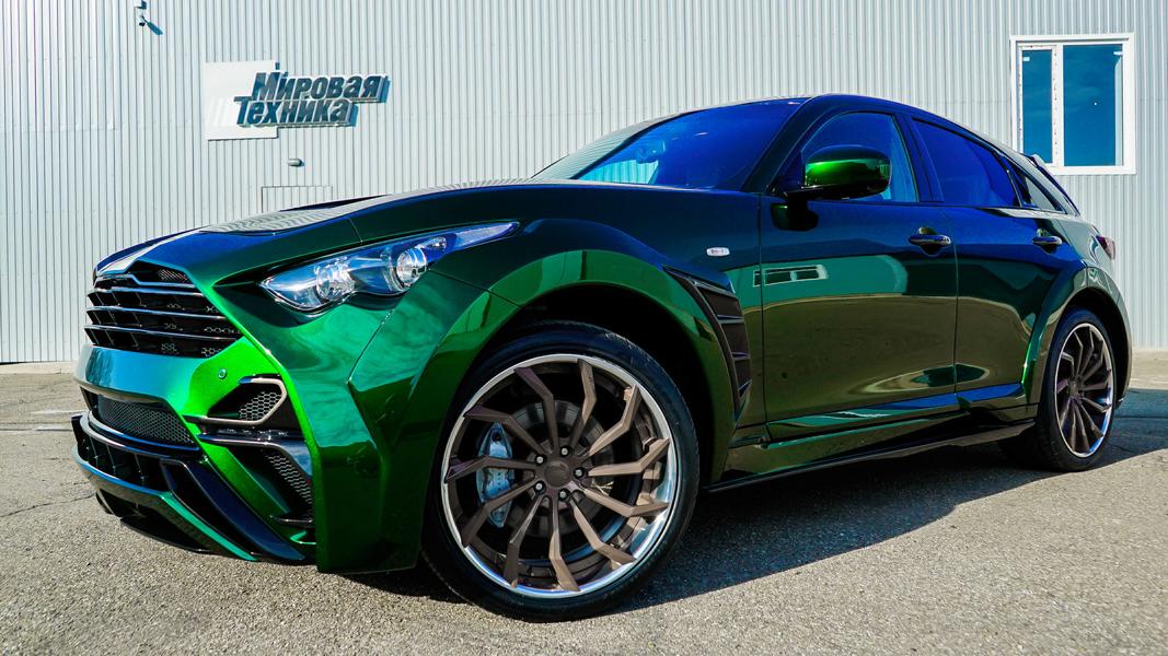 Infiniti QX70 "DRACO" from SCL - Let the kite out!