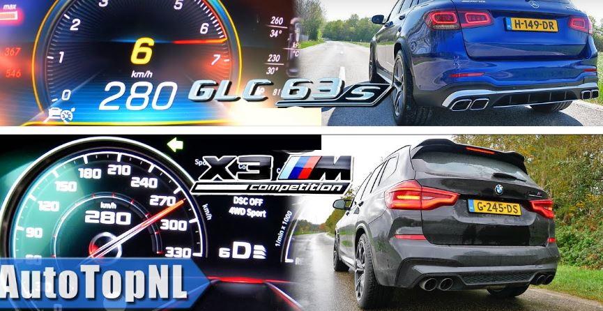 Video: Mercedes-AMG GLC 63 S vs. BMW X3 M Competition