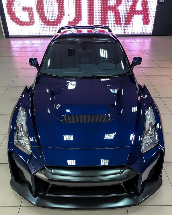 Nissan GT-R (R35) en tant que "GOJIRA" de SCL Global Concept!
