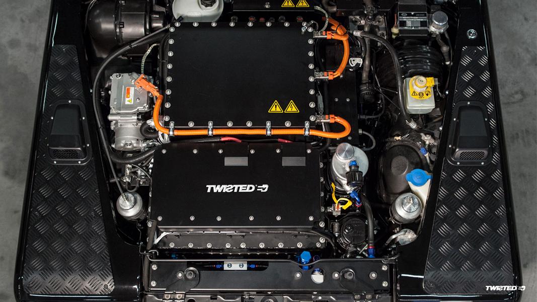 Twisted Automotive electrifica al Land Rover Defender