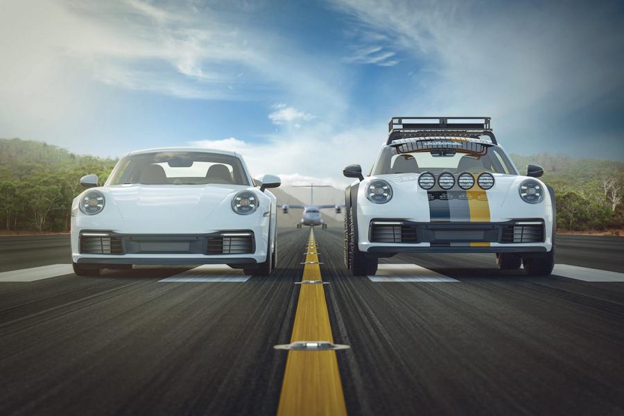 delta 4x4 Porsche 911 995 Carrera Dakar Tuning Umbau Höher statt tiefer – ein Porsche 911 (992) auf Abwegen