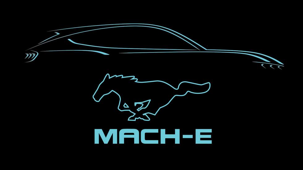 mustang mach e logo Video: RTR Vehicles Teaser zu einem Ford Mustang Mach E?