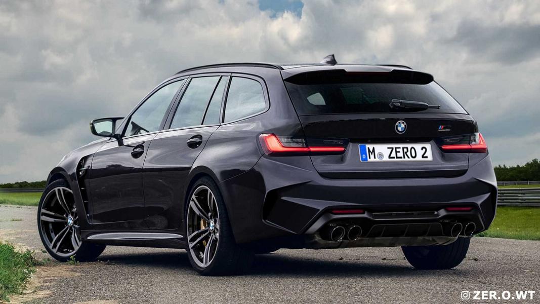Infine: la BMW M3 si presenta come un G81 Power Touring!