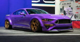 Cool Ford Mustang EcoBoost avec un look graffiti fou!