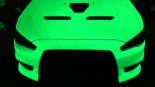 Glow In The Dark Pigments Leuchtlackierung Tuning Mitsubishi Evo 16 155x87