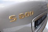 Mercedes S600L W220 S Klasse Tuning Gold 21 155x103