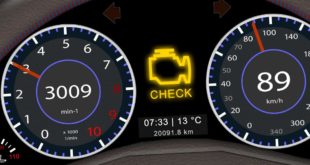 MKL engine control lamp lights up red 310x165 What are the symptoms of a defective engine control unit?