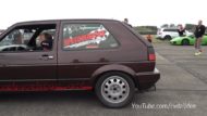Video: VW Golf 2 with over 1.300 PS from Turbo Sector East!