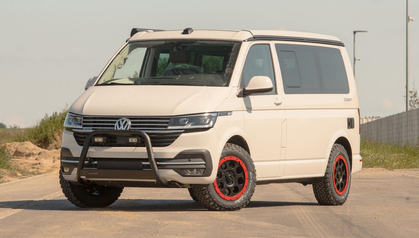 The Bulli for camping going astray: delta 4x4 VW T6 & T6.1