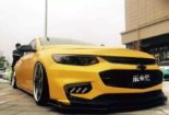 Chevrolet Malibu XL with Airride chassis and fat sound system.