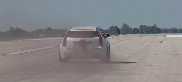 Video: Gekke Cadillac CTS-V stationwagen met 1.700 pk!