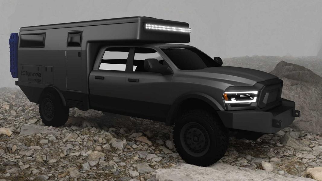 EarthCruiser Terranova Camper Aufsatz Pickup 2021 2 Für den großen Pickup   EarthCruiser Terranova Camper!