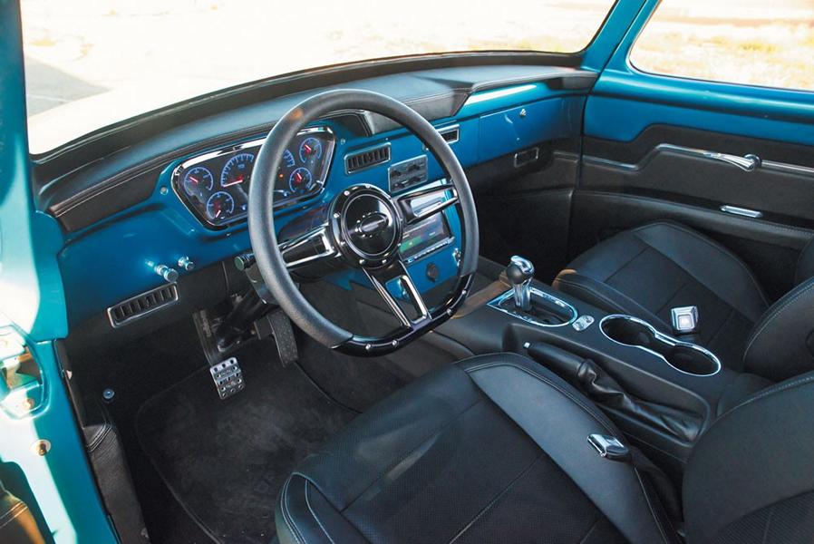 Ford F 100 V8 BMW Snapper Rocks Blue Restomod Tuning Speedtech 9