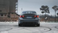 Infiniti Q50S on Rays G27 rims with Stance tuning!