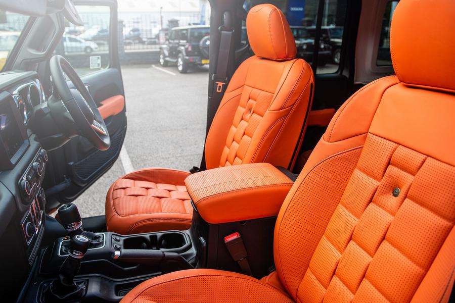 Jeep Wrangler Jl Cj400 From The Chelsea Truck Company - Leather Seat Covers Jeep Wrangler Jl