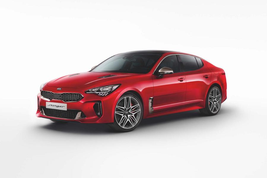 Kia Stinger model year 2021: new look and 370 PS / 510 NM!