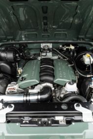 Land Rover Defender con V6.2 de 8 litros del sintonizador Osprey!
