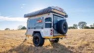 Micro-camping-car avec de nombreux accessoires - la remorque Mobi X 2020!