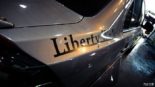 Mitsubishi Lancer Evo X met widebody-kit van Liberty Walk