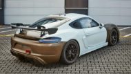 Piezas de carrocería Porsche fabricadas con materias primas renovables.
