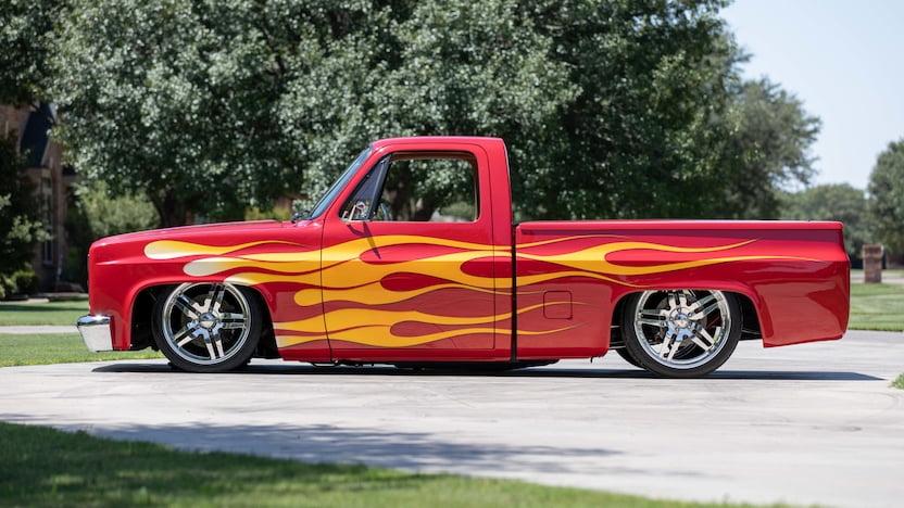 1985 Chevy Pickup Project Red Rocker Restomod Tuning 5