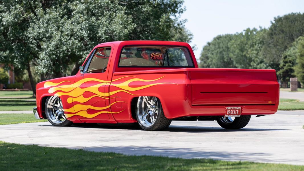 1985 Chevy Pickup Project Red Rocker Restomod Tuning 6