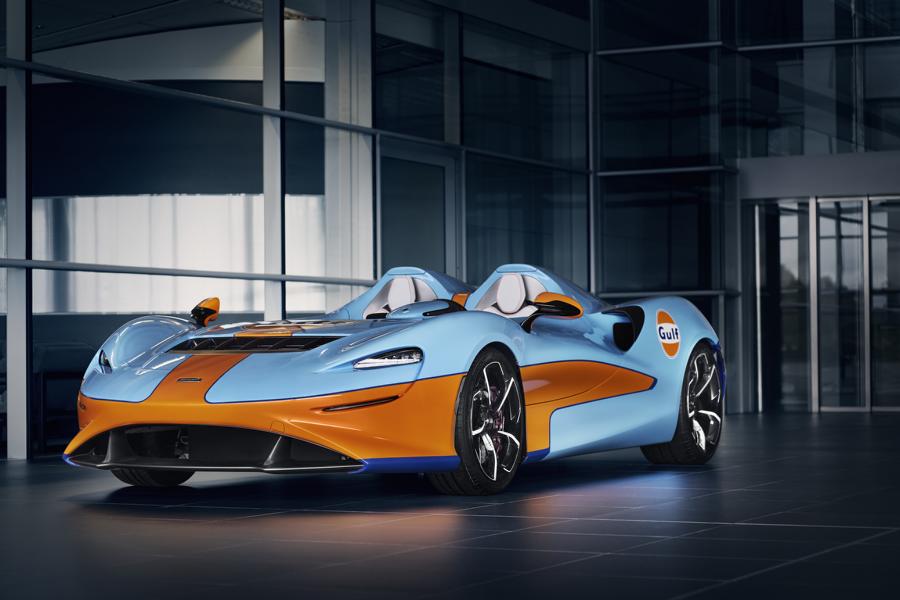 Gek stuk - het McLaren Elva Gulf Theme 2020 van MSO