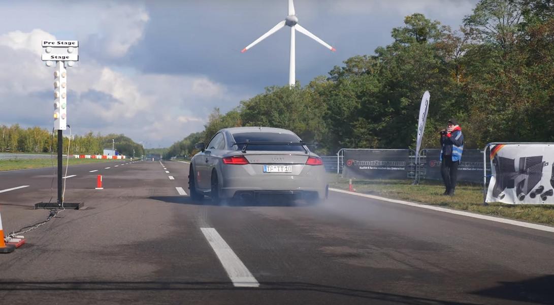 Audi TT RS HUGE TURBO mit 9 Sekunden Zeit 1 Video: Audi TT RS *HUGE TURBO* mit 9 Sekunden Zeit!